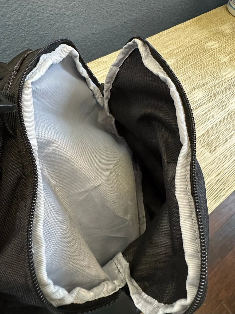 Under Armour Black Duffel with White Logo - Men's Travel Gym Bag